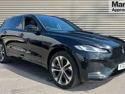 Black Used 2021 Jaguar F-Pace R-Dynamic SUV | £32,438 (Fair price)