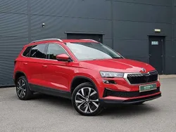 Red Used 2022 Skoda Karoq SE L SUV | £18,373 (Fair price)