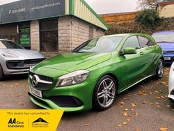 Green Used 2017 Mercedes A160 AMG line Hatchback | £10,995 (Fair price)