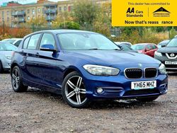 Blue Used 2015 BMW 116 Sport Line Hatchback | £8,188 (Fair price)