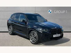Black Used 2024 BMW X3 M Sport SUV | £38,950 (Fair price)