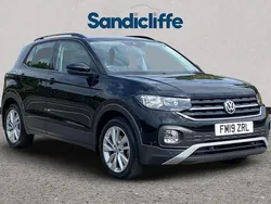 Black Used 2019 VW T-Cross SE SUV | £13,996 (Fair price)