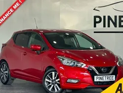 Red Used 2018 Nissan Micra N-Connecta Hatchback | £8,199 (Fair price)
