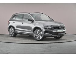 Graphite grey metallic Used 2022 Skoda Karoq SportLine SUV | £25,027 (Fair price)