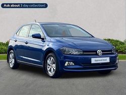 Blue Used 2019 VW Polo SE Hatchback | £13,625 (Fair price)