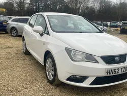 White Used 2012 Seat Ibiza SE Hatchback | £2,495 (Fair price)