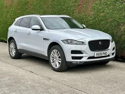 White Used 2019 Jaguar F-Pace Portfolio SUV | £16,995 (Fair price)