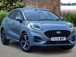 Silver Used 2024 Ford Puma ST-Line Hatchback | £21,100 (Fair price)