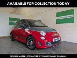 Grey/red Used 2014 Abarth 595 Turismo Hatchback | £7,495 (Fair price)