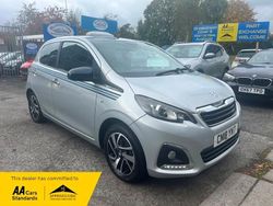 Silver Used 2018 Peugeot 108 Collection Hatchback | £4,995 (A bit pricey)