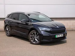 Black Used 2024 Skoda Enyaq iV SportlinePlus SUV | £33,995 (Fair price)