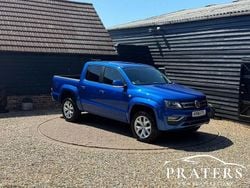 Blue Used 2017 VW Amarok Aventura Pickup | £18,500 (Fair price)
