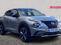Silver Used 2022 Nissan Juke Tekna+ SUV | £19,475 (Fair price)