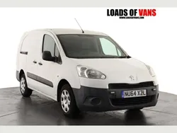 White Used 2014 Peugeot Partner S MPV | £2,699 (Good price)