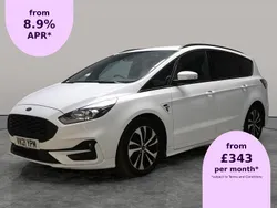 White Used 2021 Ford S-MAX ST-Line MPV | £23,839 (Fair price)