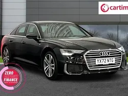 Black Used 2022 Audi A6 S-Line Sedan | £23,857 (Good price)