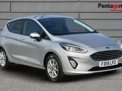 Silver Used 2019 Ford Fiesta Zetec Hatchback | £8,495 (Fair price)