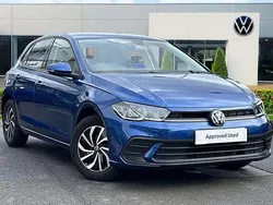 Blue Used 2022 VW Polo Life Hatchback | £17,199 (Fair price)