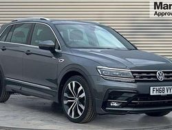 Grey Used 2019 VW Tiguan R-line SUV | £25,127 (Fair price)