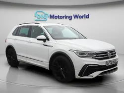 White Used 2021 VW Tiguan R-line SUV | £21,470 (Fair price)