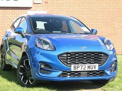 Blue Used 2022 Ford Puma Gen-E ST-Line X Hatchback | £16,590 (Fair price)