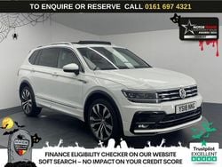 White Used 2018 VW Tiguan Allspace R-line SUV | £25,470 (Good price)
