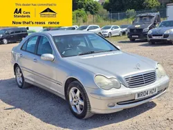 Silver Used 2004 Mercedes C200 Avantgarde Sedan | £1,380 (Fair price)