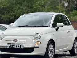 White Used 2012 Fiat 500 Lounge Hatchback | £2,499 (Good price)