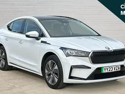 White Used 2023 Skoda Enyaq iV ecoSuite SUV | £23,503 (Good price)