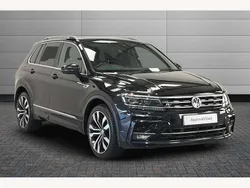 Black Used 2018 VW Tiguan R-line SUV | £17,490 (Fair price)