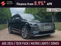 Black Used 2024 Audi Q4 e-tron Sport SUV | £31,490