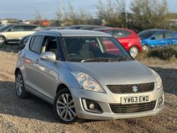 Silver Used 2013 Suzuki Swift SZ4 Hatchback | £1,590 (Fair price)