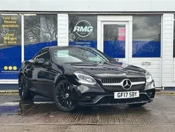 Black Used 2017 Mercedes SLC300 AMG line Cabriolet | £17,200 (Fair price)