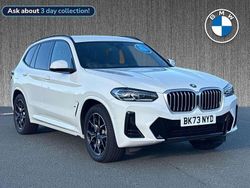 White Used 2023 BMW X3 M Sport SUV | £36,729 (Fair price)