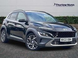 Black Used 2022 Hyundai Kona Premium SUV | £18,399 (Fair price)