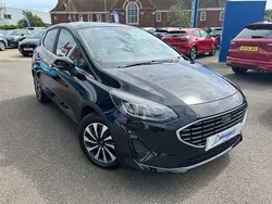 Agate black Used 2022 Ford Fiesta Titanium Hatchback | £13,390 (Fair price)