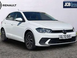 White Used 2022 VW Polo Life Hatchback | £15,995 (Fair price)
