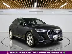 Black Used 2021 Audi Q3 S-Line SUV | £19,099 (Fair price)