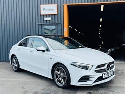 White Used 2020 Mercedes A250 AMG line Sedan | £22,995 (Expensive)