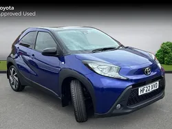 Blue Used 2022 Toyota Aygo Hatchback | £12,475 (Fair price)