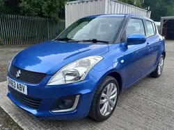 Blue Used 2013 Suzuki Swift SZ3 Hatchback | £4,295 (Fair price)
