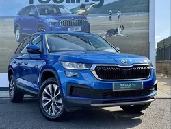 Race blue metallic Used 2023 Skoda Kodiaq SE Drive SUV | £26,740 (Fair price)