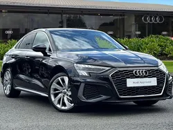Black Used 2021 Audi A3 S-Line Sedan | £19,350