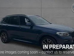 Blue Used 2020 BMW X3 M Sport SUV | £29,990 (Fair price)