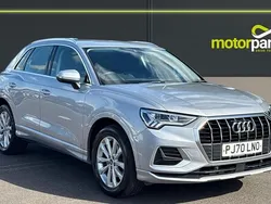 Glacier silver metallic Used 2020 Audi Q3 Sport SUV | £19,500 (Fair price)