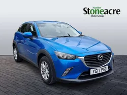 Blue Used 2017 Mazda CX-3 SUV | £8,790 (Fair price)