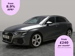 Grey Used 2021 Audi A3 Sportback S-Line Hatchback | £17,894 (Fair price)