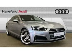 Silver Used 2020 Audi A5 Sportback S-Line Hatchback | £21,180 (Good price)