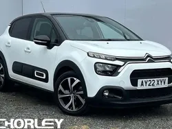 White Used 2022 Citroën C3 PureTech Hatchback | £12,646 (Fair price)