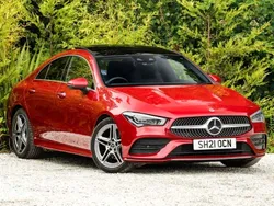 Red Used 2021 Mercedes CLA180 AMG Line Premium Plus Sedan | £24,698 (Fair price)